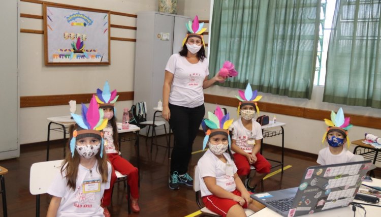 Aulas no sistema híbrido para educação infantil e Cmeis retornam segunda-feira (26) em Cafelândia 