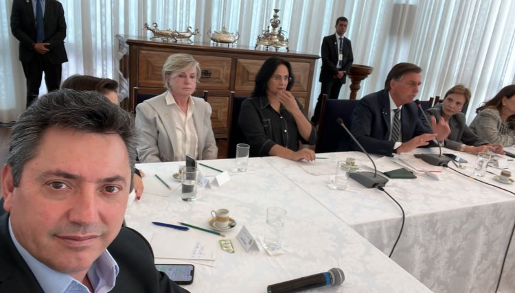 Deputado reeleito Sérgio Souza reforça apoio para Bolsonaro 