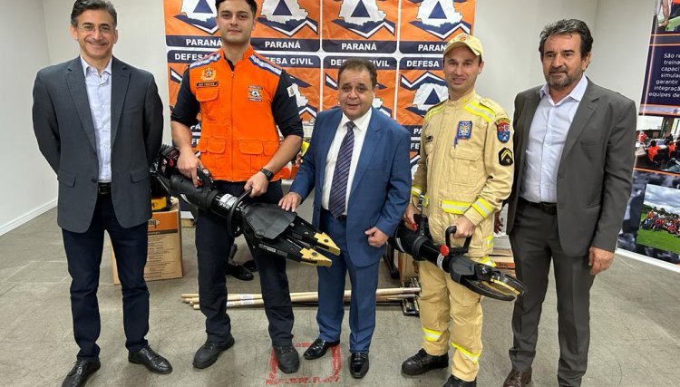 Deputado Batatinha destina para Corbélia equipamentos para atendimento de acidentes 
