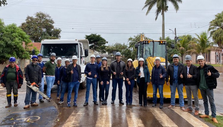 Prefeito de Nova Aurora assina contrato para início das obras de revitalizações de Avenidas