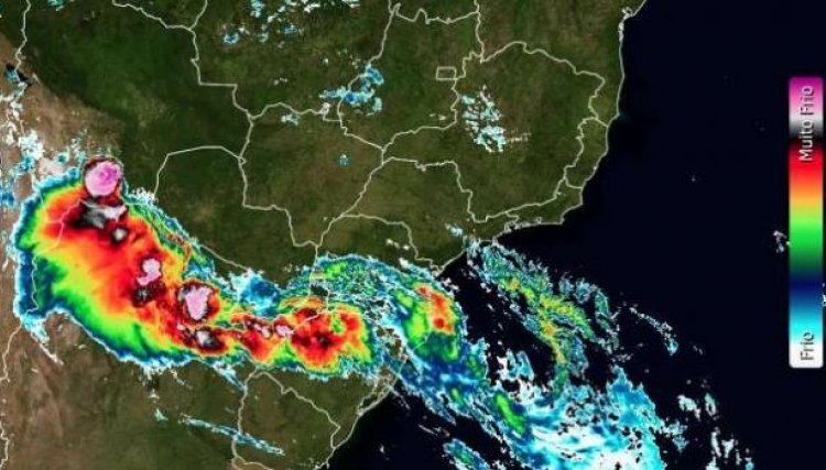 Alerta de temporais para região Oeste Nesta quinta-feira