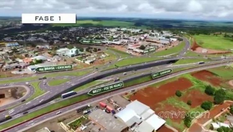 Obras do trevo cataratas iniciam em Julho