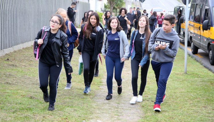 Neste dia 05 começaram as aulas na rede estadual de educação