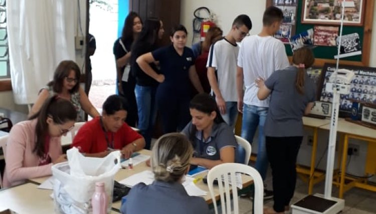 Nova Aurora realiza programa saúde nas Escolas e atende dezenas de crianças