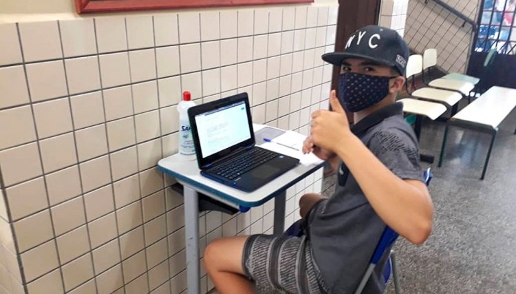 Escolas agendam atendimento individual durante a pandemia