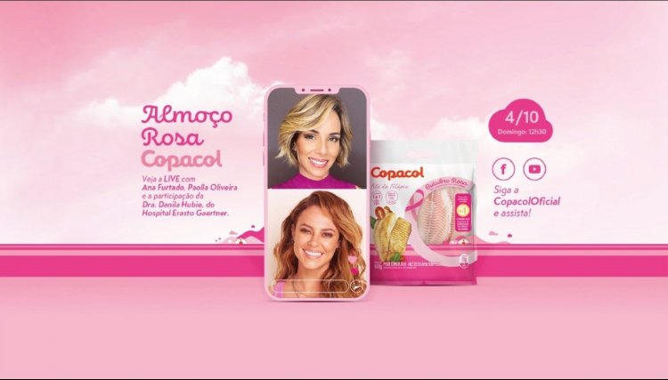 Outubro Rosa ganha cooperação da Tilápia Copacol no combate ao câncer de mama