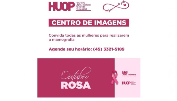 Huop oferece exame de mamografia gratuito