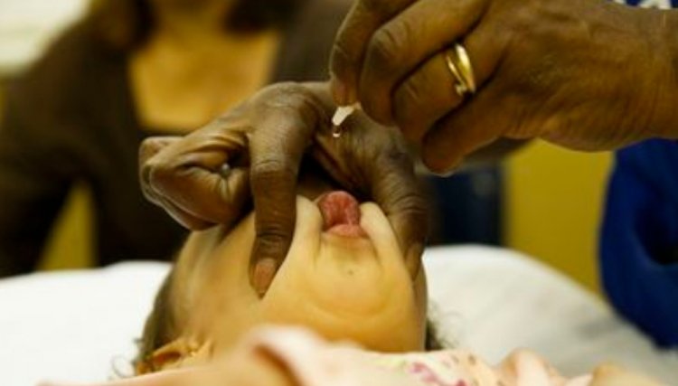 Mais de 60% das crianças ainda não foram vacinadas contra a pólio