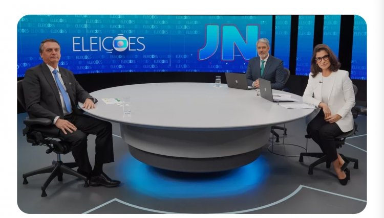 Bolsonaro abre sequência de entrevistas para o Jornal Nacional, qual a sua opinião?