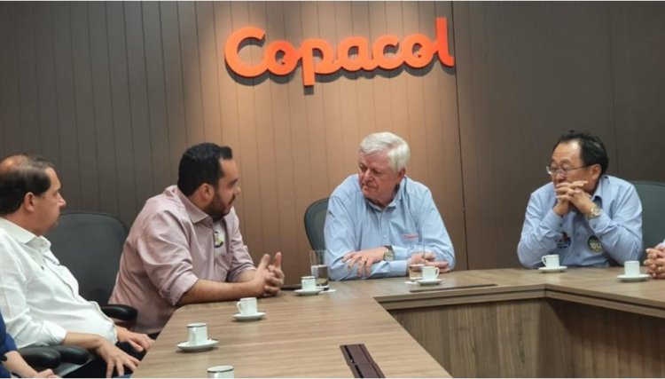 Diretoria da Copacol recebe visita de candidatos ao Senado