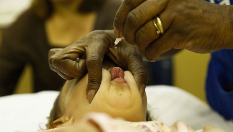 Mais de 60% das crianças ainda não foram vacinadas contra a pólio